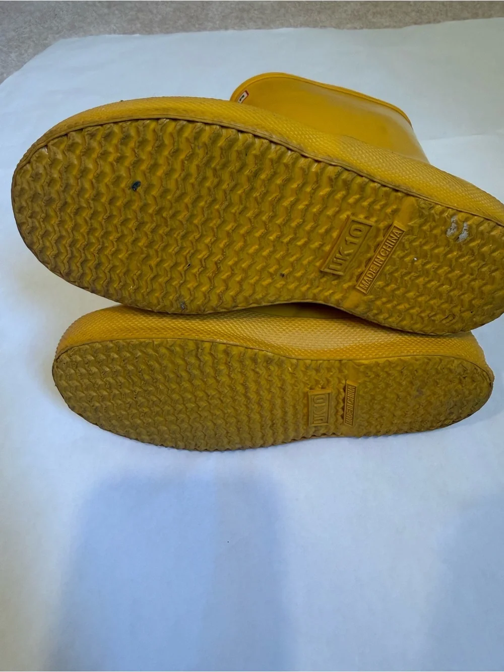 Hunter Kids Yellow Rubber Rain Boots Size US 11
